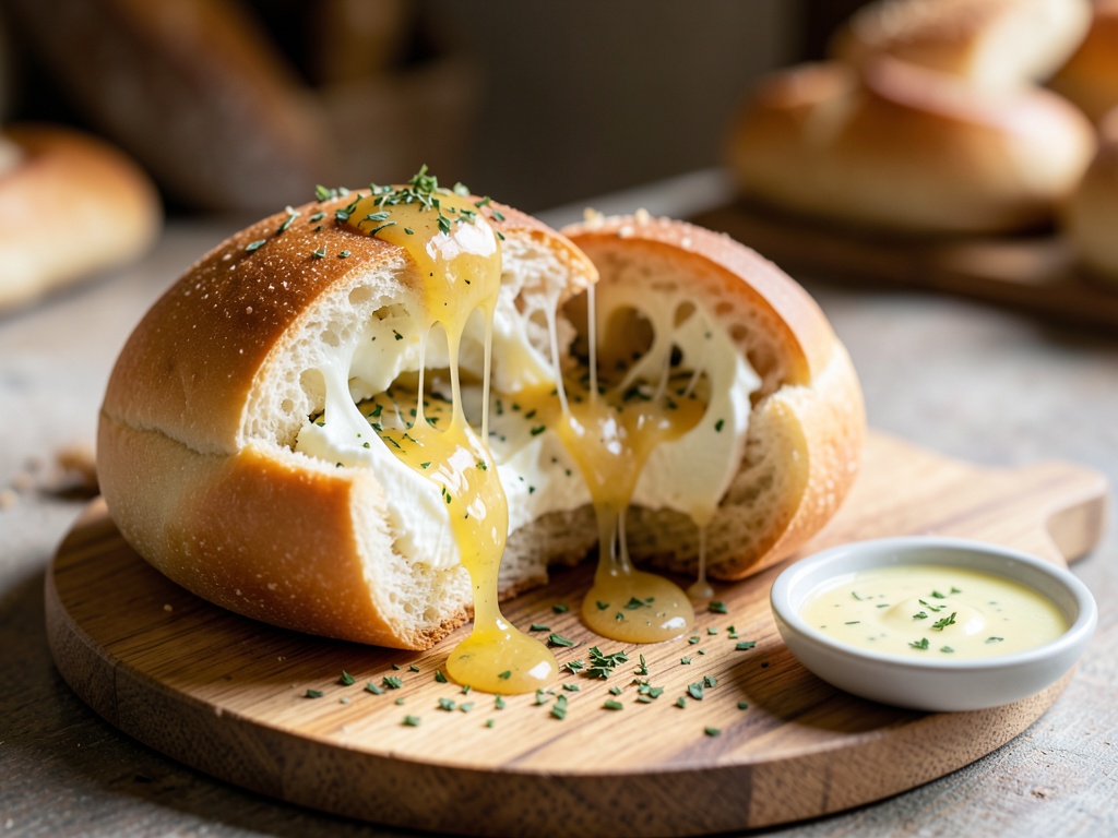 Korean Garlic Bread